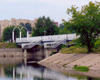 Мостик через речку Мелекесска перед санаторием 'Жемчужина'